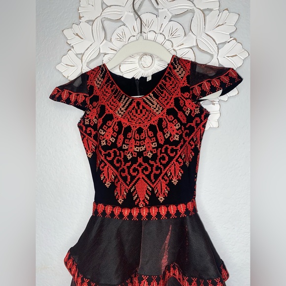 Girls embroidered ruffle dresses size 2T BRAND NEW no tags though! - Picture 9 of 11